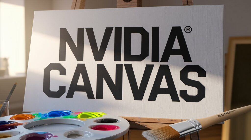 NVIDIA Canvas : L’Outil qui Transforme Vos Croquis en Paysages Époustouflants NVIDIA Canvas