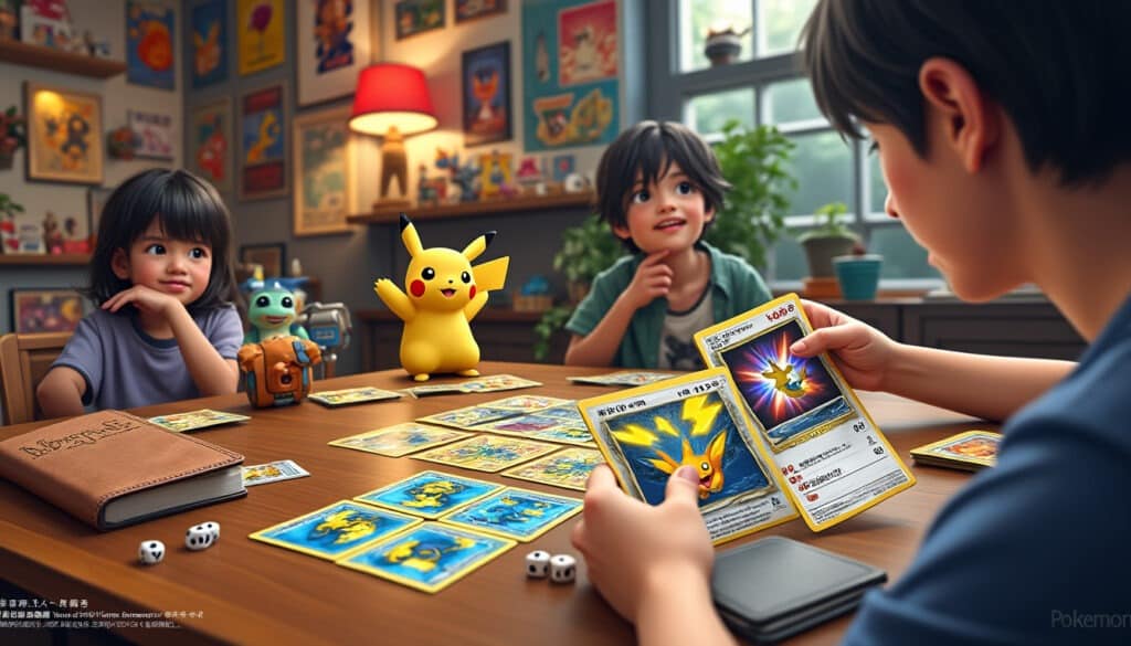 Découvrez les règles essentielles du jeu de cartes Pokémon plongez dans l'univers captivant du jeu de cartes pokémon ! découvrez les règles essentielles qui vous permettront de profiter pleinement de vos duels et d'accessibles à tous. que vous soyez débutant ou joueur aguerri, apprenez à maîtriser les stratégies et à devenir un véritable champion pokémon.