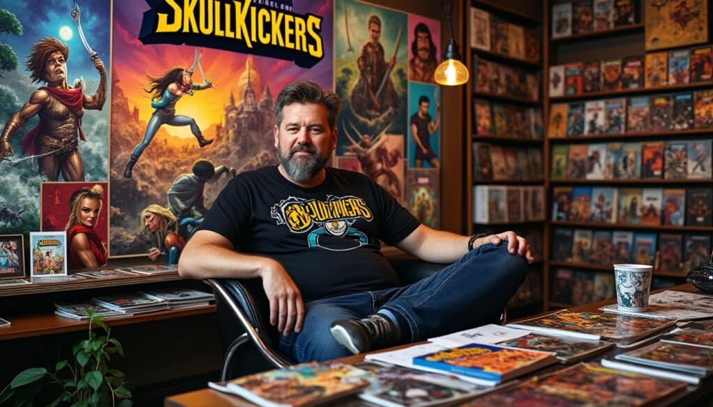 Interview avec Jim Zub : Plongée dans l’univers de Skullkickers avec la Nouvelle Édition Digest – Disponible sur Zoop ! découvrez l'univers fascinant de skullkickers à travers notre interview exclusive avec jim zub. plongez dans les coulisses de la nouvelle édition digest, maintenant disponible sur zoop !