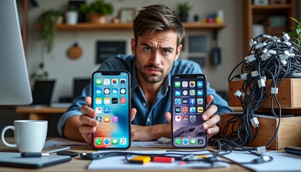 Les 4 principaux obstacles à surmonter lors du passage d’un iPhone à un Android découvrez les 4 principaux défis à relever lors de la transition d'un iphone vers un appareil android. apprenez à surmonter ces obstacles pour faciliter votre migration, depuis la gestion des applications jusqu'à l'adaptation à un nouvel écosystème. ne laissez rien freiner votre passage à android!