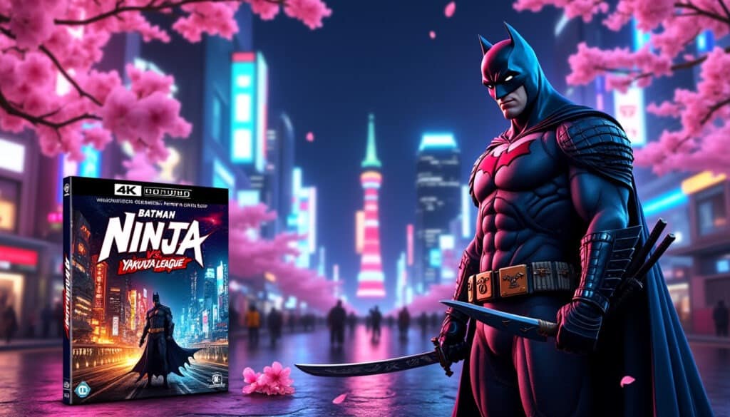 découvrez la suite captivante de l'univers dc avec 'batman ninja contre la ligue yakuza', qui sort en 4k uhd blu-ray ce mois d'avril. plongez dans une aventure épique mêlant action, arts martiaux et animation unique, avec des personnages emblématiques du monde de batman.