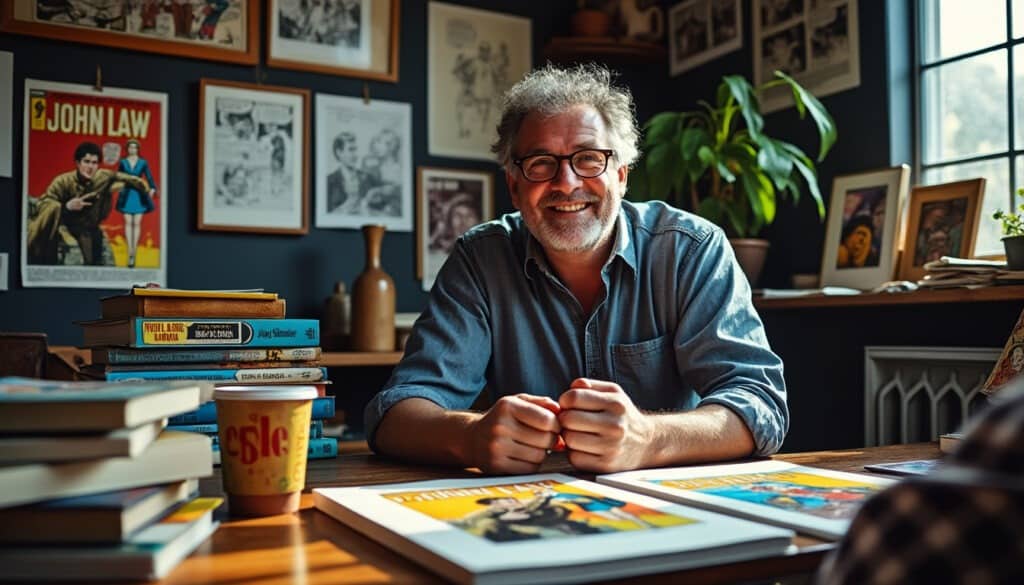 Entretien avec Gary Chaloner : Plongée dans l’univers de ‘Will Eisner’s John Law’ à travers sa réédition chez Titan Comics/Hard Case Crime découvrez l'univers captivant de 'will eisner’s john law' à travers notre entretien exclusif avec gary chaloner. plongez dans le processus de réédition de cette œuvre emblématique chez titan comics/hard case crime et explorez les inspirations et les défis rencontrés par l'artiste.