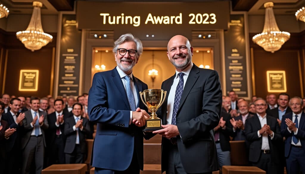 découvrez le prix turing, attribué aux éminents chercheurs andrew barto et richard sutton, pionniers de l'intelligence artificielle. plongez dans leurs contributions remarquables qui ont façonné le domaine de l'apprentissage par renforcement et révolutionné notre compréhension des systèmes intelligents.