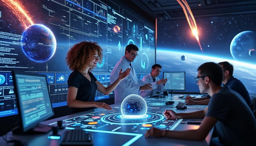 Les données et l’intelligence artificielle : le moteur des découvertes spatiales découvrez comment les données et l'intelligence artificielle transforment le domaine de l'exploration spatiale, propulsant des découvertes révolutionnaires et des avancées technologiques. plongez dans cet univers fascinant où la science des données et l'ia ouvrent de nouvelles frontières dans notre compréhension de l'espace.