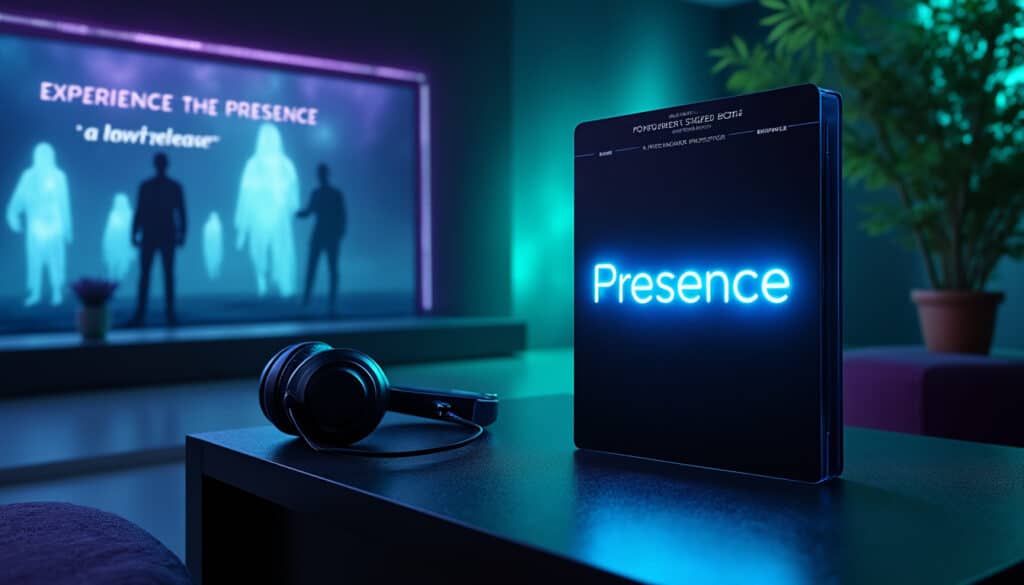 NEON Prépare la Sortie en 4K UHD Blu-Ray de la Mystérieuse Histoire de Fantômes ‘Presence’ de Steven Soderbergh Ce Mai découvrez 'presence', le film captivant de steven soderbergh, qui sortira en 4k uhd blu-ray ce mai. plongez dans une mystérieuse histoire de fantômes avec des images époustouflantes et un son immersif, pour une expérience cinématographique inoubliable.