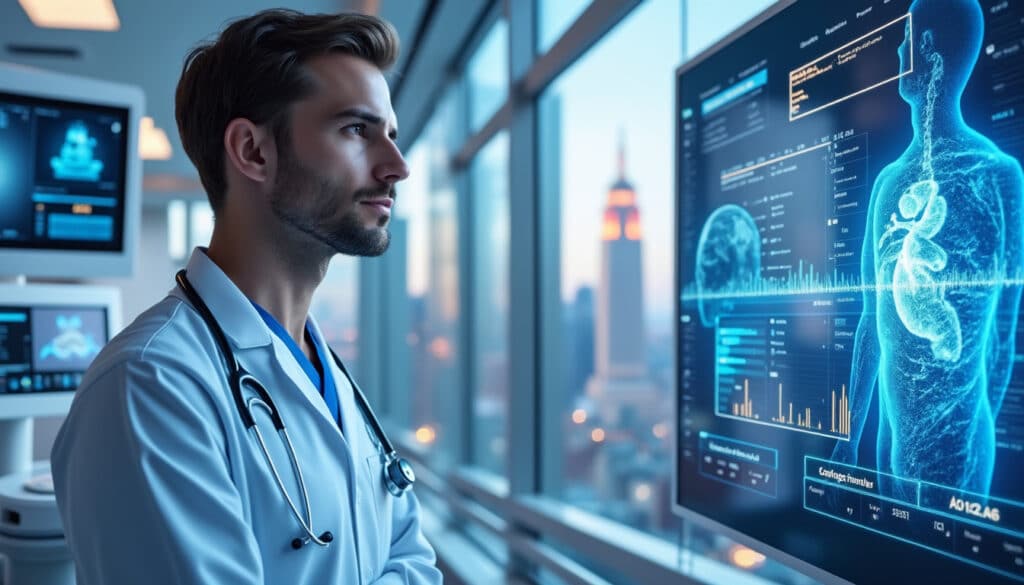 Un médecin révèle comment l’intelligence artificielle transforme déjà les soins médicaux découvrez comment l'intelligence artificielle révolutionne les soins médicaux selon un médecin expert. apprenez-en davantage sur les innovations technologiques qui améliorent la précision des diagnostics, optimisent les traitements et transforment l'expérience patient.