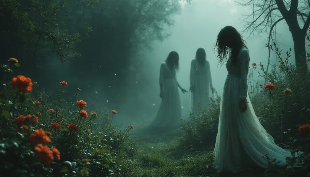 la femme dans le jardin : une exploration troublante du chagrin et du surnaturel découvrez 'la femme dans le jardin', une œuvre fascinante qui plonge dans les profondeurs du chagrin et explore les mystères du surnaturel. ce récit captivant allie émotions intenses et éléments fantastiques, offrant une réflexion poignante sur la souffrance et l'au-delà.