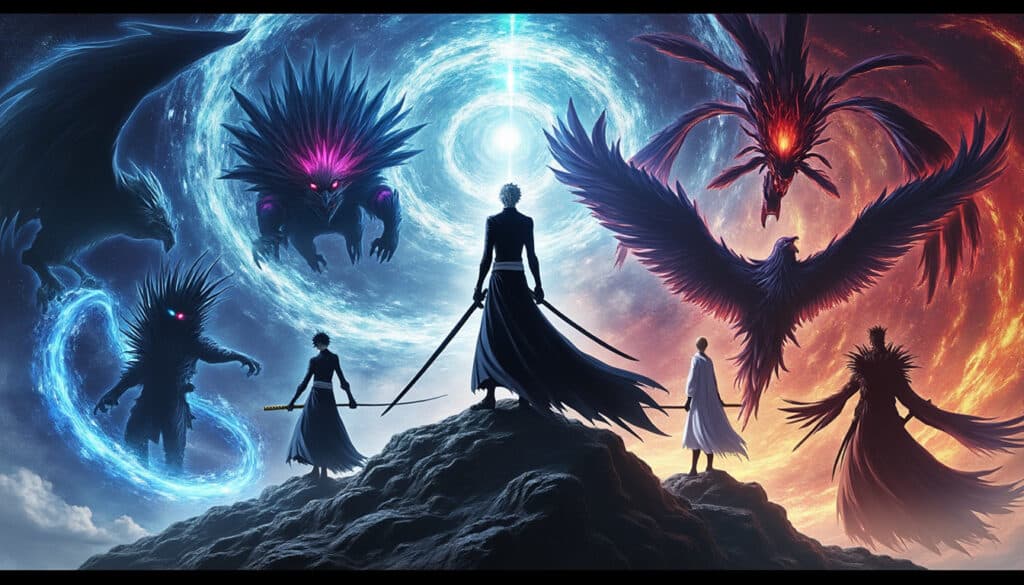 découvrez les 10 espadas les plus puissants de bleach dans cet aperçu fascinant. plongez dans leurs capacités impressionnantes et leur impact sur l'univers de la série. un article incontournable pour les fans d'action et de mystère!