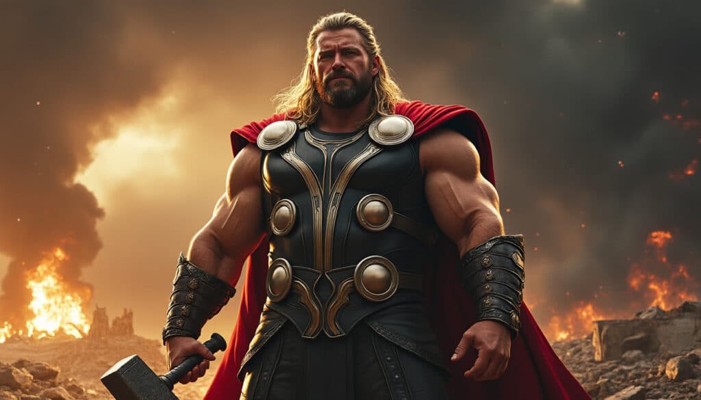 Les secrets de la transformation physique de Thor dans Avengers: Endgame découvrez les révélations fascinantes derrière la transformation physique de thor dans avengers: endgame. plongez dans l'évolution de ce personnage emblématique et explorez les motivations, les défis et les entraînements qui l'ont conduit à une métamorphose époustouflante dans le film. un regard inédit sur la préparation et l'ascension de thor vers la puissance ultime.