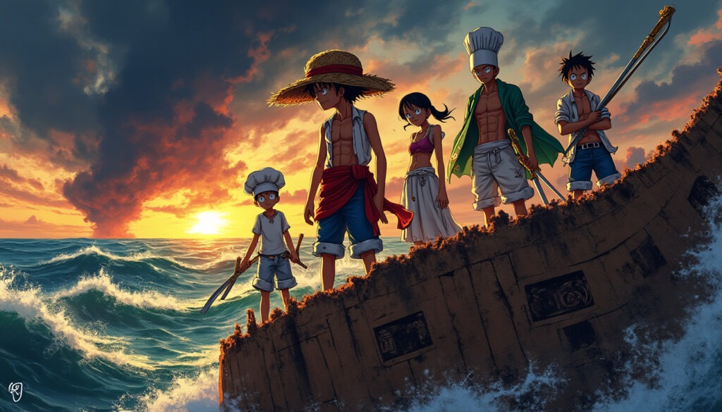 One Piece 1132 : ce que les spoilers d’Eiichiro Oda nous révèlent découvrez les dernières révélations des spoilers d'eiichiro oda sur le chapitre 1132 de one piece. analyse des événements clés, théories des fans et anticipation des prochains rebondissements de cette saga légendaire. plongez dans l'univers fascinant de luffy et ses compagnons !