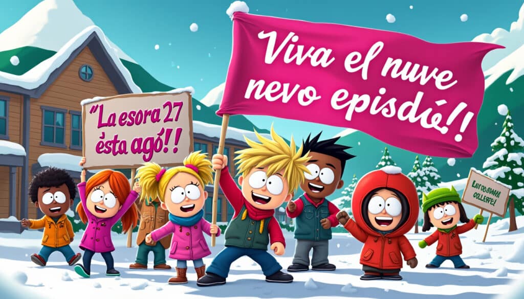 South Park : date de sortie de la saison 27 de la série d’animation découvrez la date de sortie tant attendue de la saison 27 de south park, la célèbre série d'animation qui continue de faire rire et réfléchir. ne manquez pas les nouvelles aventures de stan, kyle, cartman et kenny dans cette prochaine saison pleine d'humour décapant et de satire sociale.