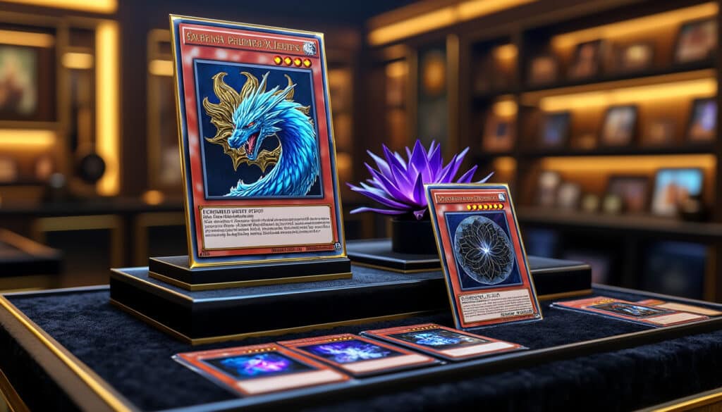 Découvrez les cartes les plus chères de l’histoire de Yu-Gi-Oh explorez les cartes les plus précieuses de l'univers yu-gi-oh et plongez dans l'histoire fascinante de ces artefacts emblématiques qui ont marqué la culture des collectionneurs. découvrez leur valeur, leur rareté et les anecdotes qui les entourent.