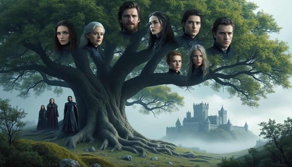 Découvrez l’arbre généalogique fascinant de la maison Stark explorez l'arbre généalogique captivant de la maison stark, une lignée emblématique de westeros. plongez dans l'histoire des stark, leurs alliances, leurs tragédies et leur héritage à travers les âges. un voyage inoubliable au cœur de game of thrones.