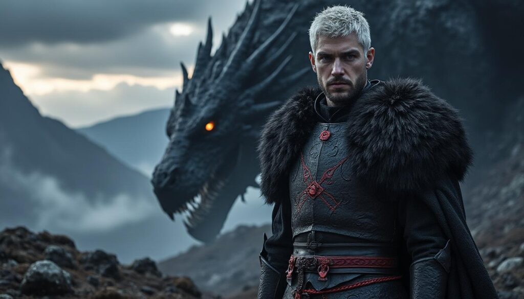 Daemon Targaryen : un dragon dans l’ombre de Westeros découvrez l'incroyable histoire de daemon targaryen, un personnage complexe marqué par l'ambition et le pouvoir, évoluant dans l'ombre des dragons de westeros. plongez dans son héritage, ses luttes et son impact sur l'univers fascinant de george r.r. martin.