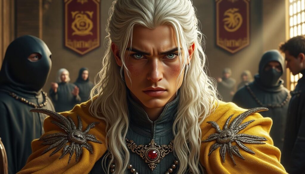 Découverte de Viserys I Targaryen : Un roi au destin tragique plongez dans l'univers fascinant de viserys i targaryen, un roi au destin tragique. découvrez son héritage, ses luttes de pouvoir et l'impact de son règne sur westeros. une exploration captivante de la vie d'un monarque emblématique des targaryen.