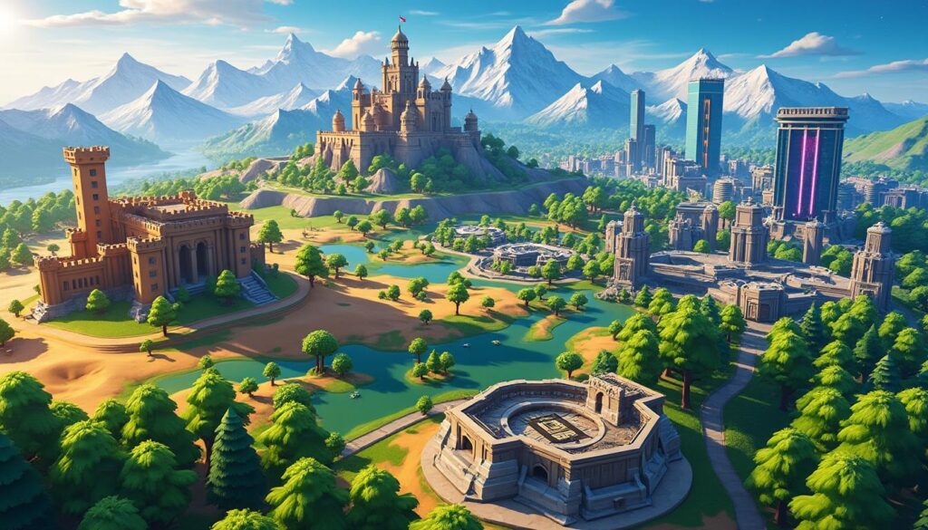 Découvrez la carte du chapitre 6 de Fortnite : tous les lieux dévoilés découvrez la carte du chapitre 6 de fortnite et explorez tous les lieux emblématiques révélés. plongez dans l'univers du jeu avec notre guide complet pour ne rien manquer des nouvelles zones et des secrets à explorer.