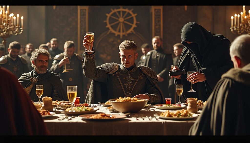 L’assassinat du roi Joffrey Baratheon : un complot des plus machiavéliques découvrez les détails sinistres et fascinants de l'assassinat du roi joffrey baratheon, au cœur d'un complot machiavélique qui a bouleversé le royaume. plongez dans les intrigues politiques et les stratégies sournoises qui ont conduit à cet événement-choc de la saga game of thrones.