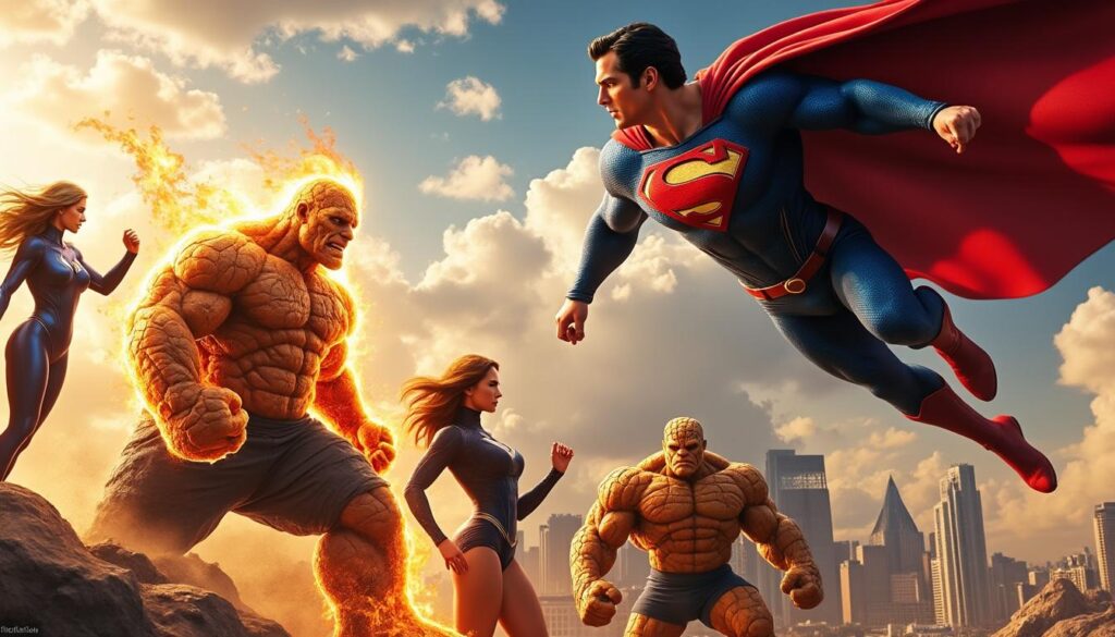Les quatre fantastiques et Superman : quel film de super-héros d’été a volé la vedette ? découvrez quel film de super-héros d'été a captivé les audiences entre les quatre fantastiques et superman. analysez les performances, les intrigues et les héros emblématiques qui ont marqué la saison estivale au cinéma.