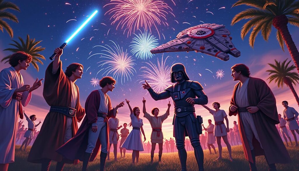 découvrez pourquoi 'le retour du jedi' de star wars est le film parfait pour célébrer le 4 juillet. plongez dans une aventure épique remplie de combats héroïques, de valeurs de liberté et de moments mémorables qui résonnent avec l'esprit de l'indépendance. profitez d'une analyse captivante de ce classique intemporel qui saura ravir à la fois les fans de la saga et les nouvelles générations.