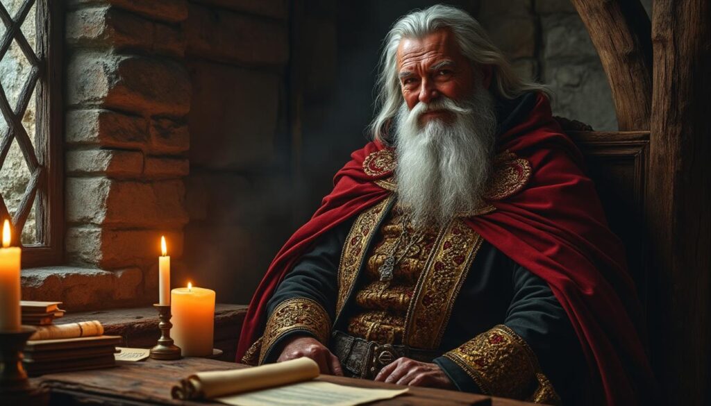 Pycelle : le conseiller influent derrière les intrigues du Trône de Fer découvrez pycelle, le conseiller astucieux et influent dont les manigances façonnent les intrigues palpitantes du trône de fer. plongez dans l'univers complexe de westeros et explorez le rôle clé de cet homme dont la sagesse et la fourberie se mêlent pour influencer le destin des royaumes.