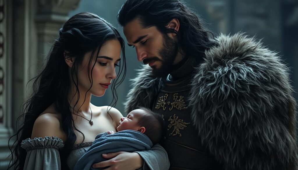 Qui sont les véritables parents de Jon Snow dans l’univers du Trône de Fer ? découvrez les véritables origines de jon snow dans l'univers du trône de fer. plongez dans les secrets de sa parenté et les révélations qui bouleversent l'histoire des sept royaumes.