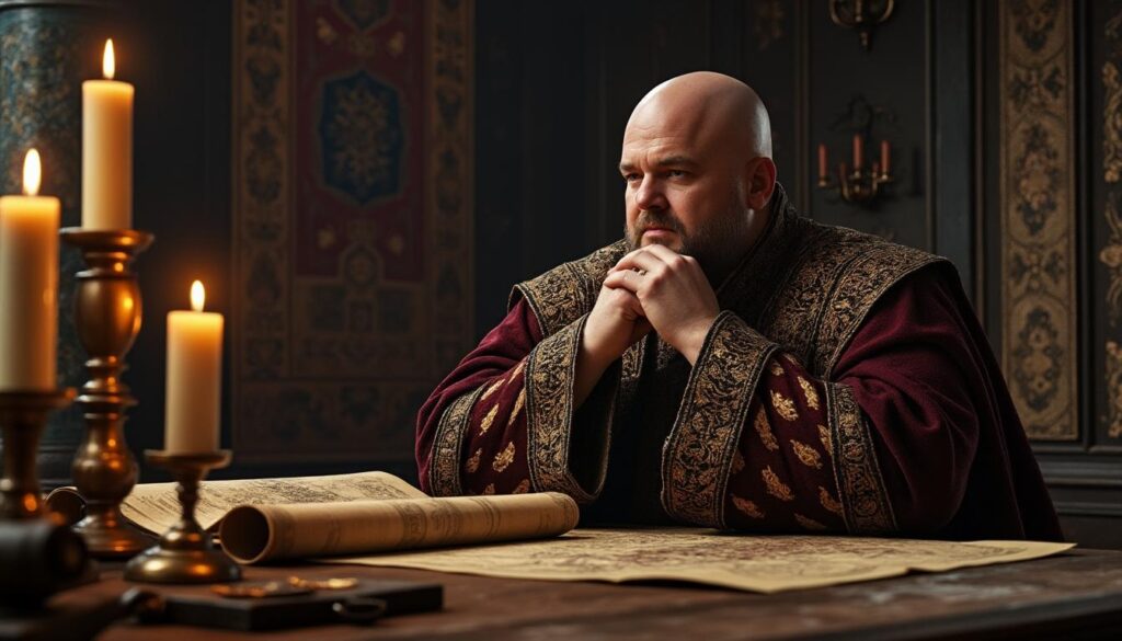 Varys : le maître des secrets dans l’univers du Trône de Fer découvrez varys, le maître des secrets dans l'univers fascinant du trône de fer. plongez dans son intrigant parcours, ses manipulations et son rôle clé dans les luttes de pouvoir de westeros. une analyse captivante d'un personnage énigmatique des chroniques de george r.r. martin.