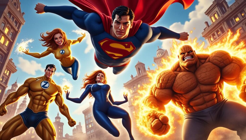les quatre fantastiques et superman : une scène révélatrice du style unique de james gunn découvrez comment james gunn fusionne l'univers des quatre fantastiques et superman dans une scène captivante, illustrant son style unique et sa vision audacieuse du genre super-héroïque.