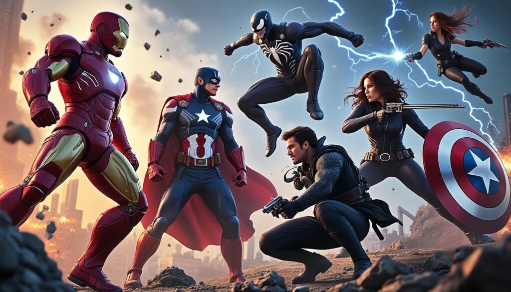 tous les duos épiques dans l’univers des rivaux Marvel découvrez les duos épiques qui ont marqué l'univers des rivaux marvel. plongez dans des combinaisons inattendues et des alliances puissantes qui ont façonné les histoires légendaires des super-héros. un voyage captivant à travers les pages de l'univers marvel!