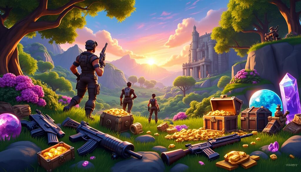 explorez notre guide complet pour découvrir toutes les armes et trésors disponibles dans la saison 4 du chapitre 6 de fortnite. astuces, nouveautés et emplacements exclusifs à ne pas manquer !