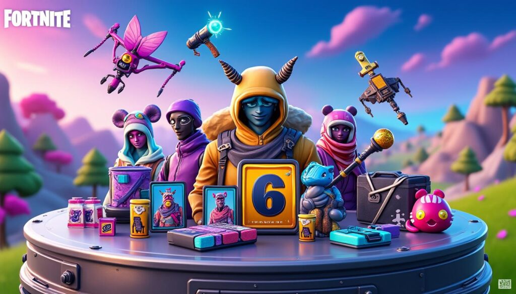 Découverte de toutes les récompenses du passe de combat de la saison 4 du chapitre 6 de Fortnite plongez dans l'univers de fortnite avec notre guide complet sur les récompenses du passe de combat de la saison 4 du chapitre 6. découvrez les skins, accessoires et défis exclusifs qui vous attendent, et améliorez votre expérience de jeu grâce à notre analyse détaillée. ne manquez pas cette occasion de briller sur le champ de bataille !