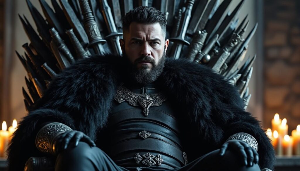 Robert Baratheon : figure emblématique du Trône de Fer découvrez robert baratheon, l'iconique roi du trône de fer, dont le charisme et les décisions marquent profondément l'univers de westeros. plongez dans son parcours et son impact sur les événements majeurs de la saga.