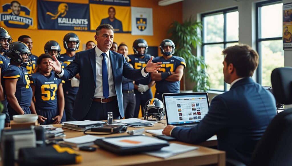 découvrez nos conseils essentiels pour le recrutement dans le football universitaire. faut-il opter pour une stratégie de vente agressive ou investir pleinement dans le développement de vos athlètes ? explorez les meilleures pratiques pour attirer les talents et réussir vos recrutements.