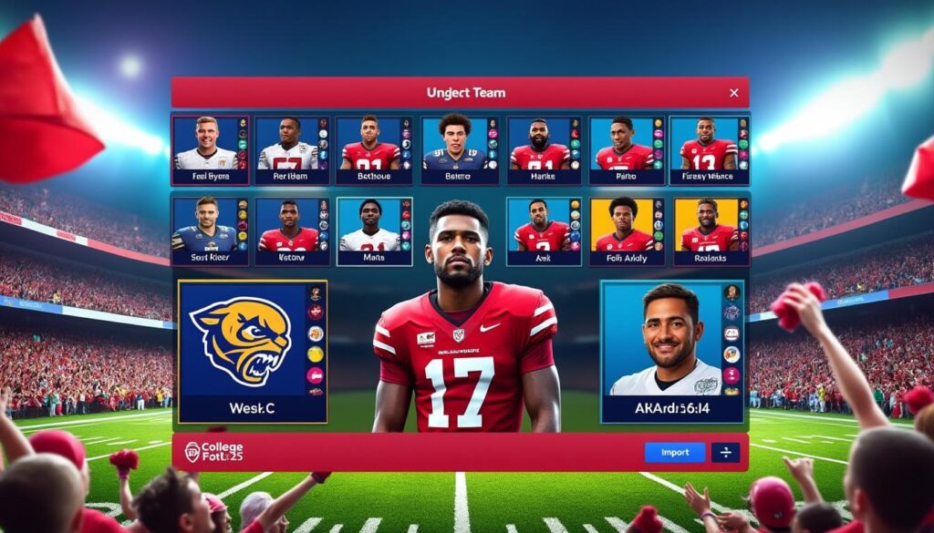 découvrez comment utiliser team builder pour importer facilement votre équipe dans college football 25. suivez notre guide étape par étape pour optimiser votre expérience de jeu et créer une équipe gagnante.