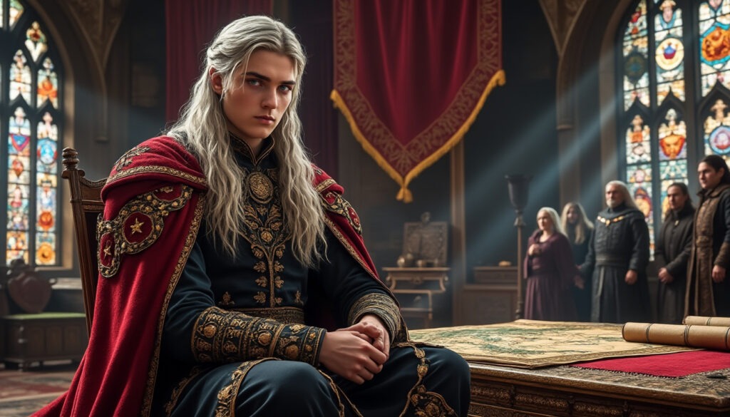 découvrez l’histoire oubliée d’aerys i targaryen, un roi discret dont le règne discret a marqué westeros. plongez dans le passé des targaryen et les secrets de ce souverain méconnu du trône de fer.