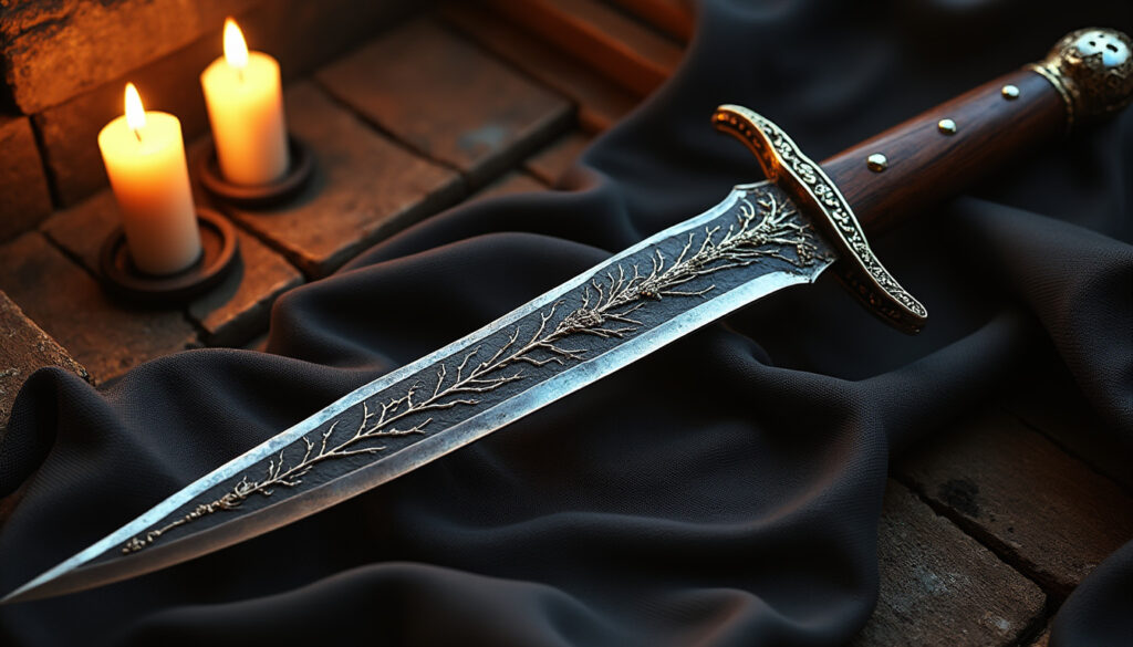 Dague de Petyr Baelish : symbole de trahison et de pouvoir dans le Trône de Fer découvrez la dague emblématique de petyr baelish, un symbole de trahison et de pouvoir dans l'univers du trône de fer. explorez son histoire fascinante et son rôle clé dans les intrigues de westeros.