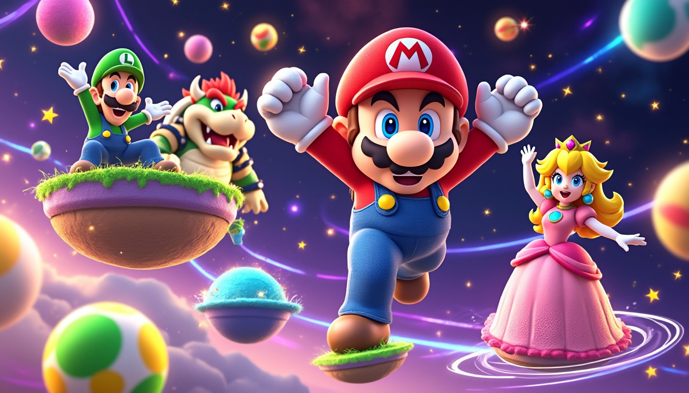 célébrez les 40 ans de mario en découvrant pourquoi super mario galaxy est considéré comme le meilleur opus de la saga mario. retour sur l’innovation, la magie et l’héritage d’un jeu culte qui a marqué des générations de joueurs.