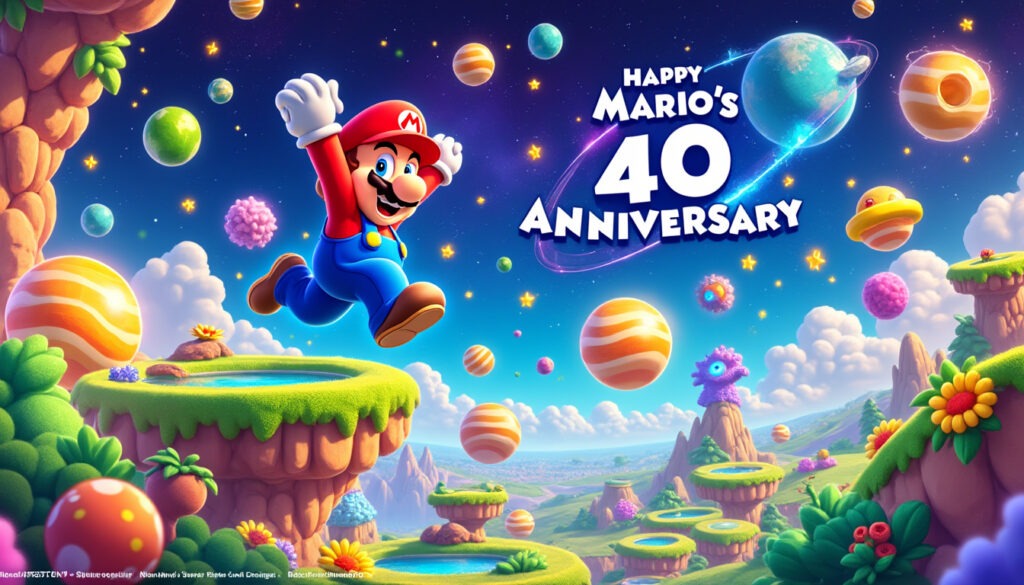 Le 40e anniversaire de Mario souligne pourquoi Super Mario Galaxy est le meilleur des jeux Mario à l’occasion du 40e anniversaire de mario, découvrez pourquoi super mario galaxy est considéré comme le meilleur jeu de la saga, grâce à son gameplay innovant et son univers époustouflant.