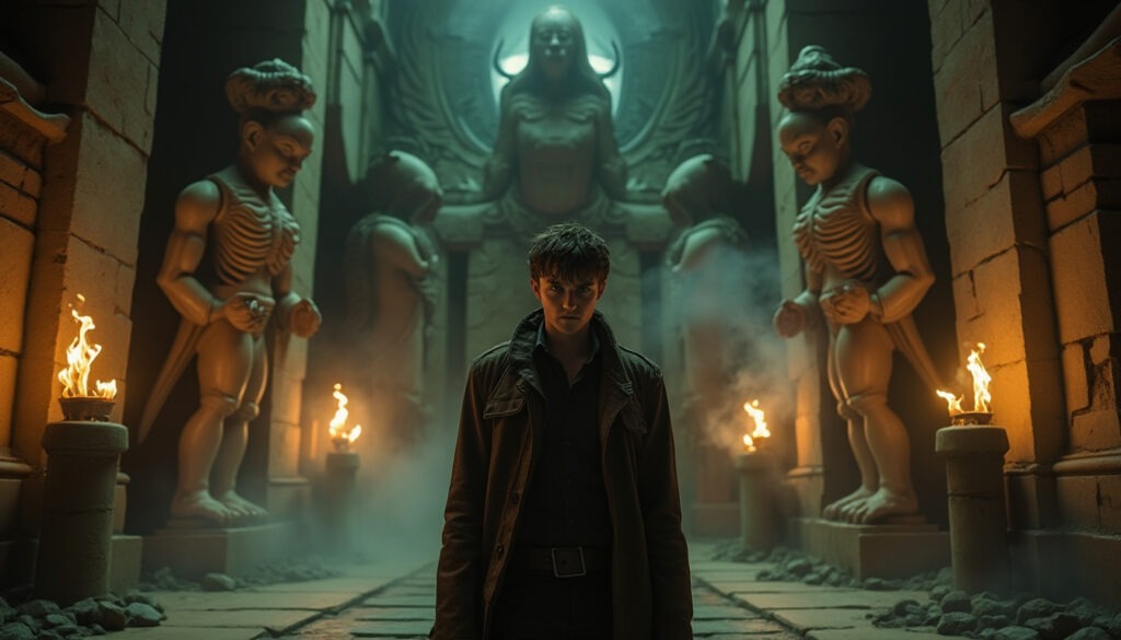 ans plus tard : La bande-annonce du Temple des Os dévoile un rôle plus troublant pour Jimmy, interprété par Jack O’Connell découvrez la nouvelle bande-annonce du temple des os, révélant un rôle plus sombre et mystérieux pour jimmy, incarné par jack o’connell, plusieurs années après les événements précédents.