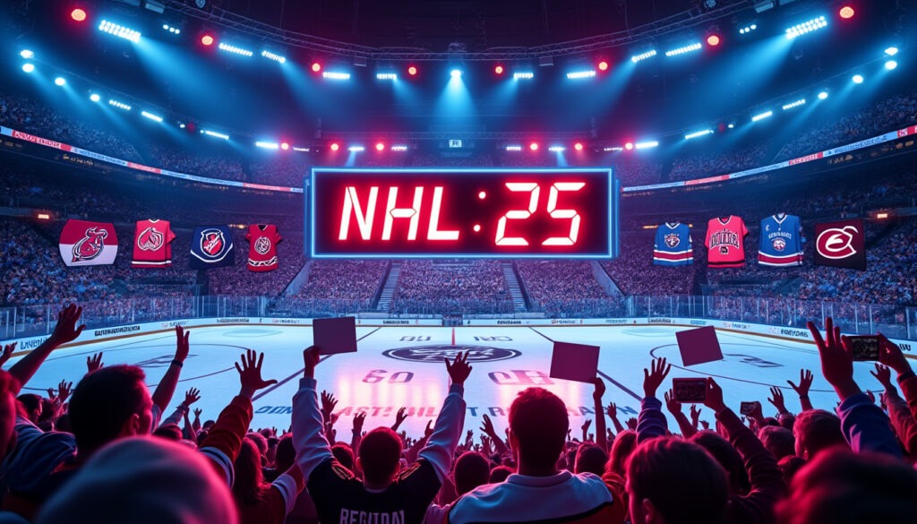 découvrez la date de sortie de nhl 25, les détails sur l'accès anticipé et le compte à rebours pour ne rien manquer du lancement du nouveau jeu de hockey ea sports.