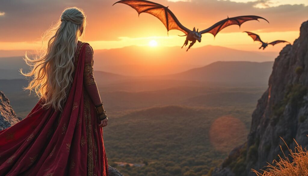 Daenys Targaryen : la véritable histoire derrière la légende des Targaryen découvrez la véritable histoire de daenys targaryen, la visionnaire à l’origine de la légende des targaryen. plongez dans son destin hors du commun et percez les mystères de sa famille emblématique de game of thrones.