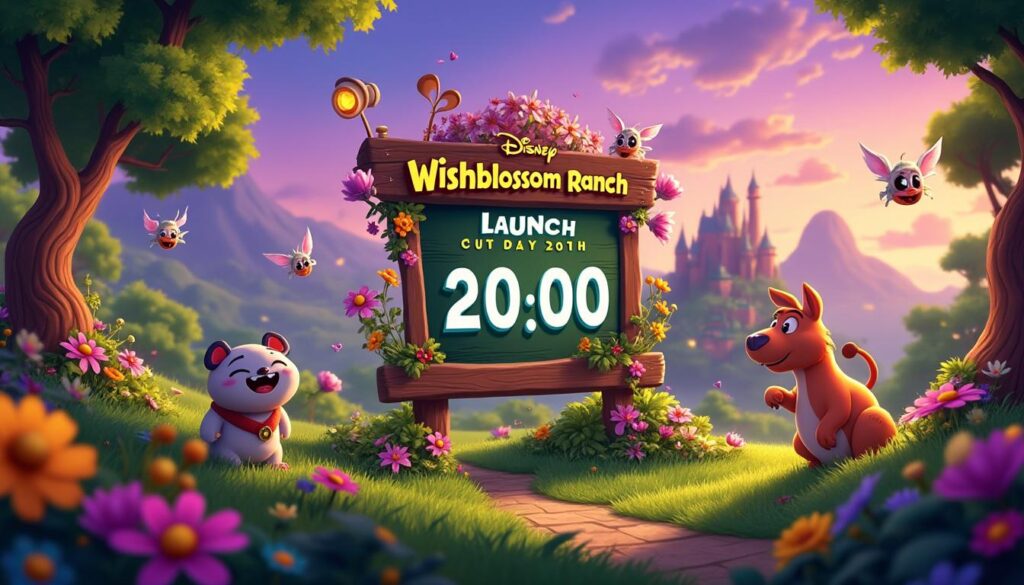 Décompte avant le lancement de Wishblossom Ranch dans Disney Dreamlight Valley : date et heure précises de début découvrez la date et l’heure exactes du lancement de wishblossom ranch dans disney dreamlight valley. ne ratez pas le décompte et soyez parmi les premiers à explorer cette nouveauté tant attendue !