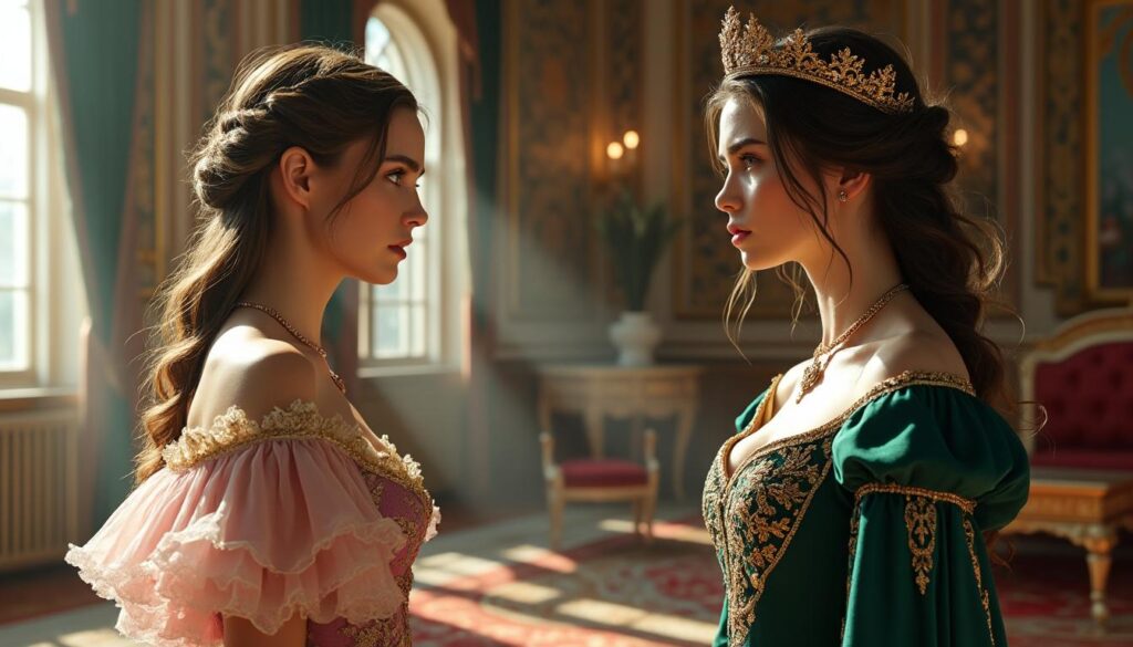 Épisode 6 : la dynamique entre la princesse et la reine dévoilée découvrez la relation complexe et fascinante entre la princesse et la reine dans l'épisode 6. plongez au cœur des intrigues royales et des secrets de la cour, où alliances et rivalités s'entremêlent.