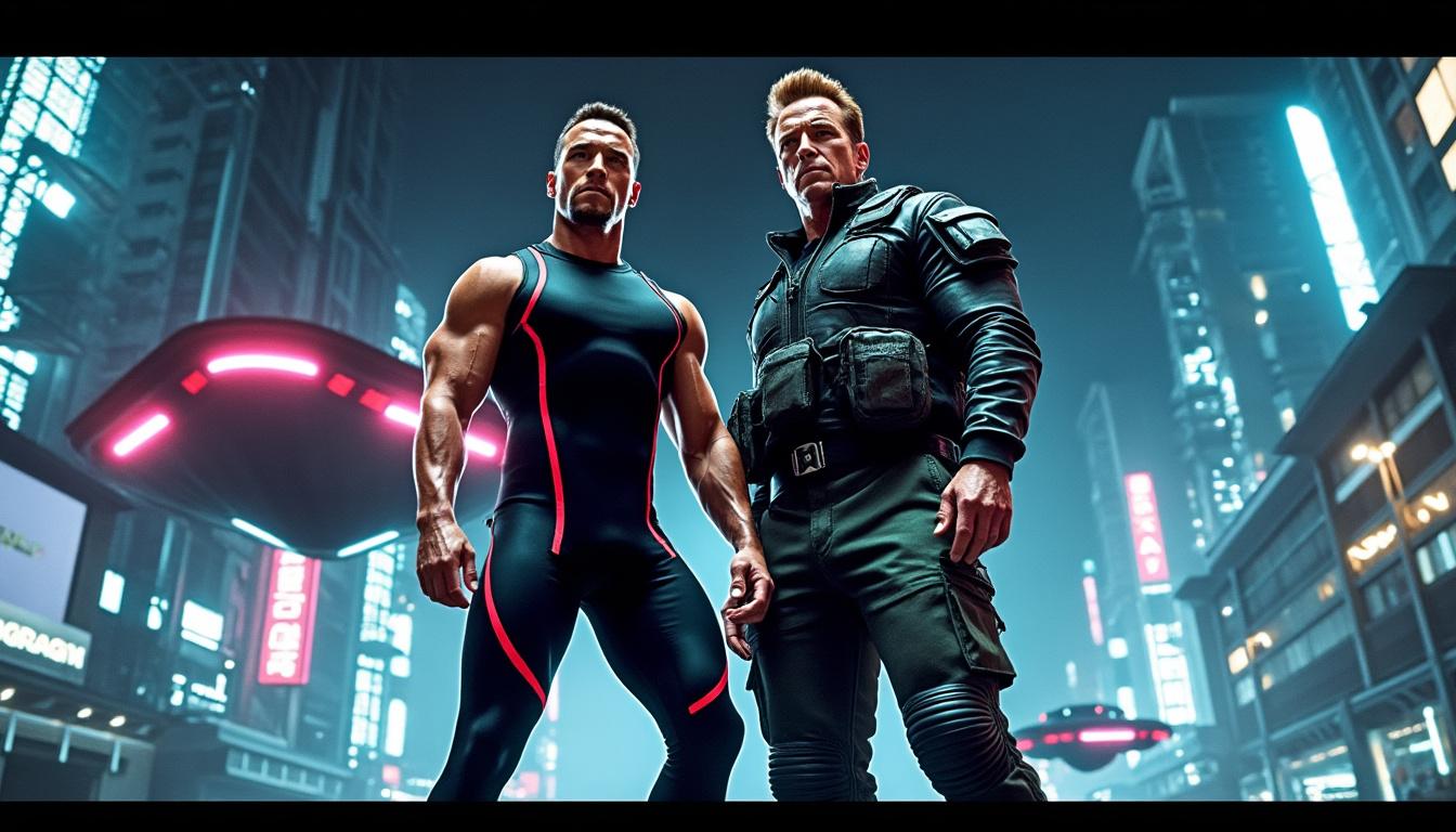 découvrez comment glen powell a reçu la bénédiction personnelle d'arnold schwarzenegger pour son rôle dans le coureur. une rencontre inspirante entre deux générations d'acteurs emblématiques.