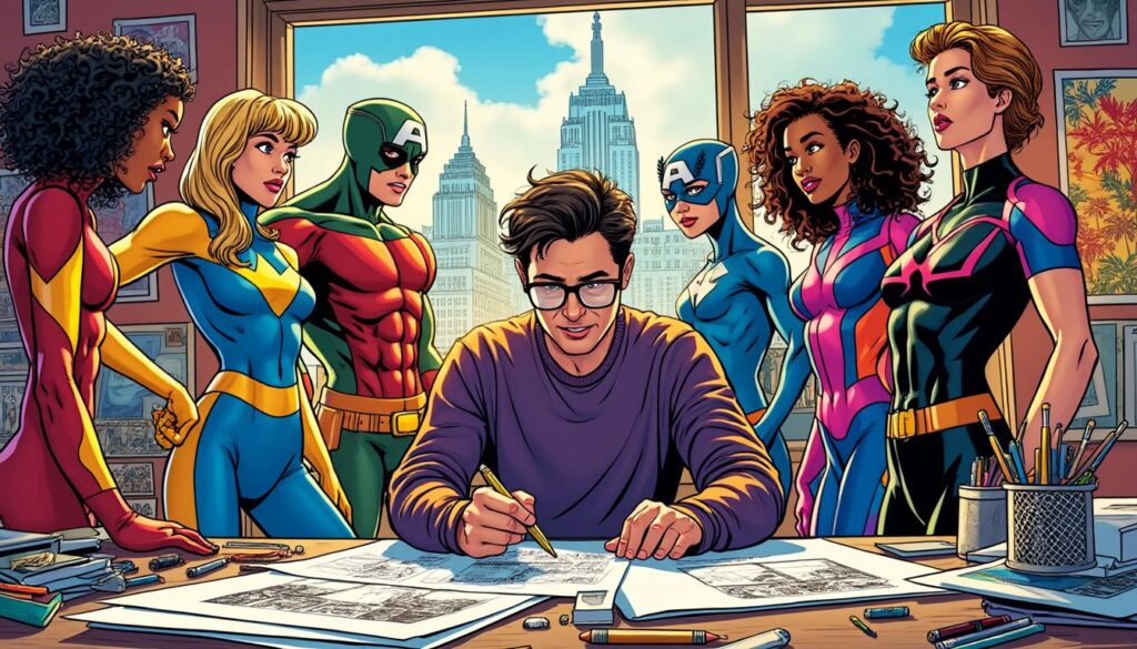 Le scénariste de Marvel dévoile l’origine abandonnée des Young Avengers découvrez comment le scénariste de marvel a révélé l’histoire originale et abandonnée des young avengers. plongez dans les coulisses de la création de ces nouveaux héros.