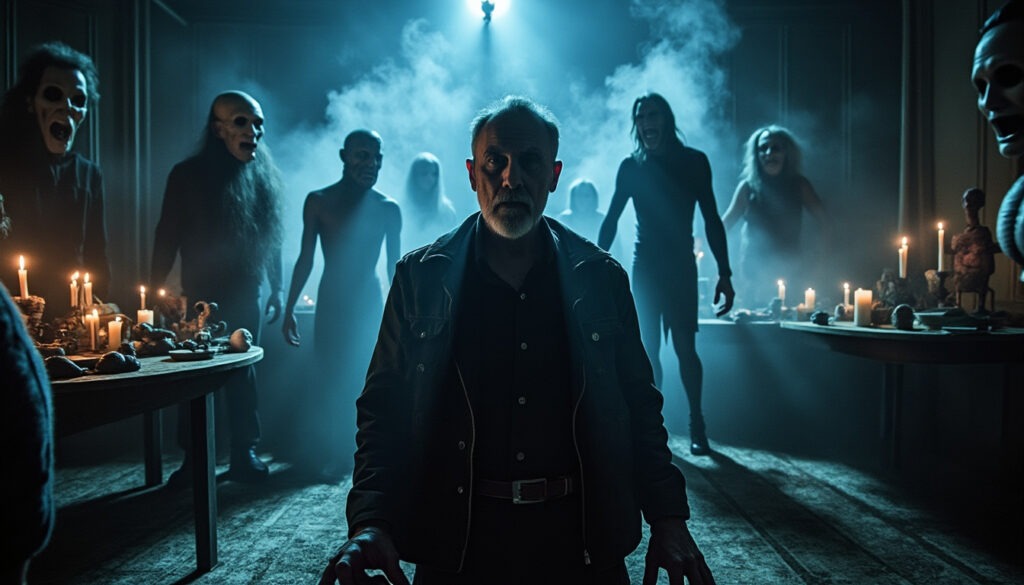 L’équipe de V/H/S Halloween dévoile l’apparition inquiétante de Rick Baker et d’autres astuces effrayantes découvrez comment l'équipe de v/h/s halloween révèle l'apparition troublante de rick baker et partage d'autres astuces terrifiantes pour une expérience effrayante inoubliable.