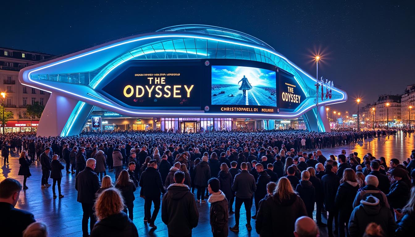 découvrez comment les cinémas anticipent déjà la sortie de 'the odyssey', le nouveau chef-d'œuvre très attendu de christopher nolan. plongez dans les préparatifs et l'effervescence autour de cet événement cinématographique incontournable.