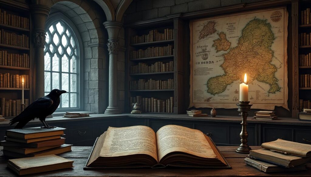 Les secrets des écrits de G.R.R. Martin dans l’univers du Trône de Fer découvrez les secrets fascinants des écrits de g.r.r. martin et plongez dans les coulisses de l'univers du trône de fer : influences, inspirations et techniques d'écriture de l'auteur.