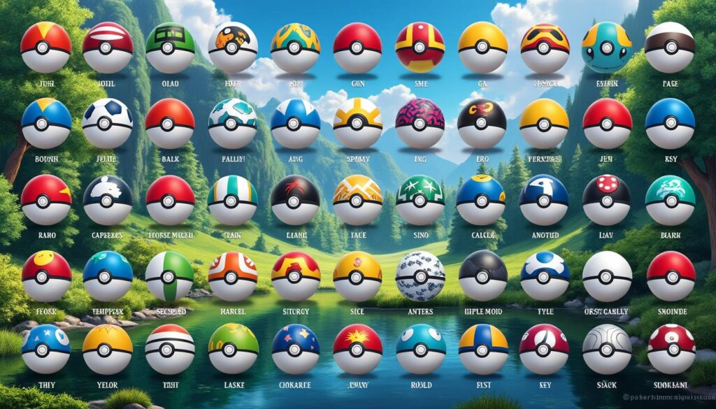 découvrez la liste complète de tous les types de poké balls dans pokémon legends, de a à z, et apprenez comment les obtenir et les utiliser efficacement dans votre aventure.