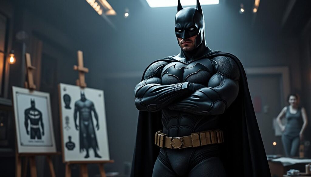 Zack Snyder révèle une photo inédite de l’essai costume de Batman avec Ben Affleck découvrez la photo inédite partagée par zack snyder montrant ben affleck lors de l'essai costume de batman, pour un aperçu unique des coulisses du film.