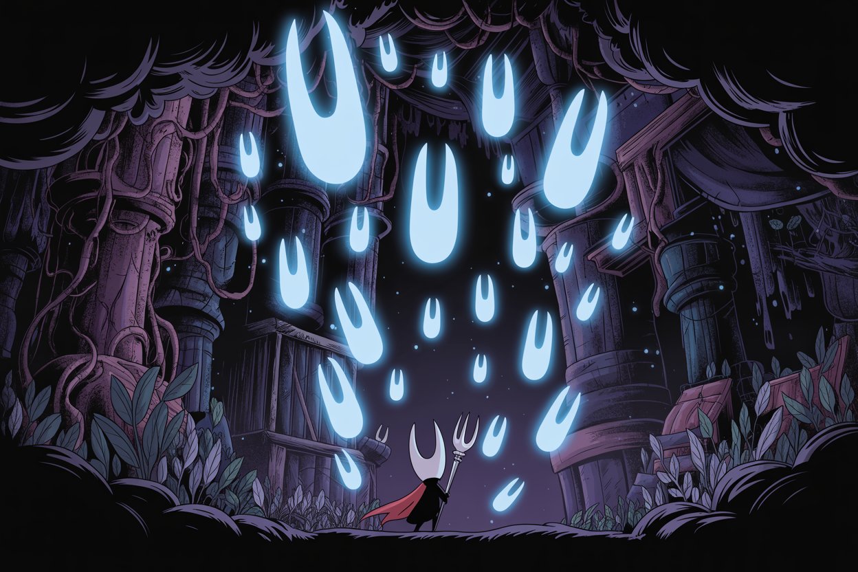 puces perdues dans Hollow Knight Silksong